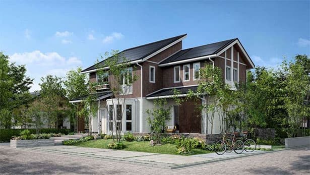 積水化学、エネルギー自給自足型の木質系住宅を展開