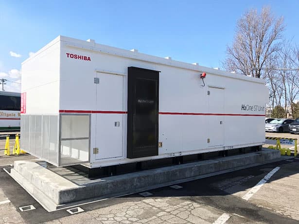 東芝ESS、再エネ水素ステーションが新潟で稼働