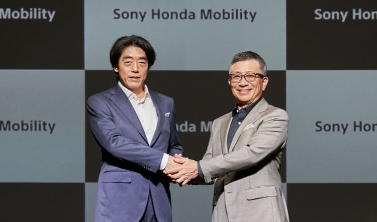 ソニー・ホンダ、EVを2025年に発売