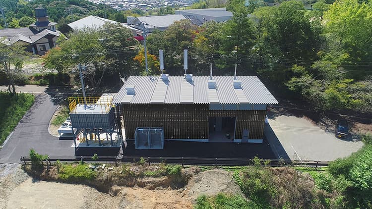 竹中工務店、愛媛にバイオマス発電所　330kW・再エネ電気と熱を供給