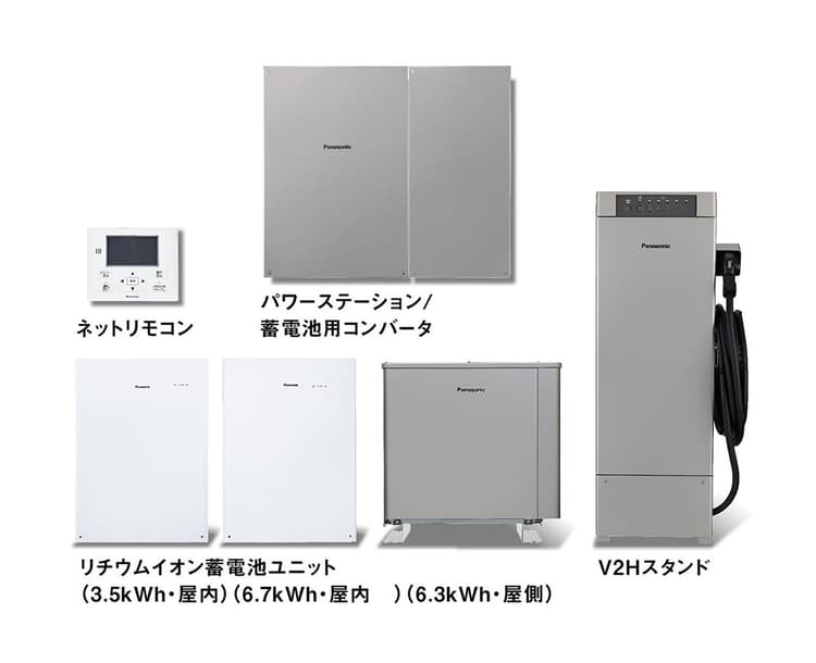 パナソニック、住宅用「V2H蓄電システム」の受注開始