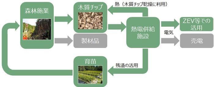 NTTドコモら、熱電併給型の木質バイオマス発電で協業