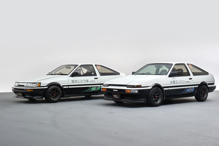 トヨタがAE86「トレノ／レビン」のEVと水素燃料車を公開