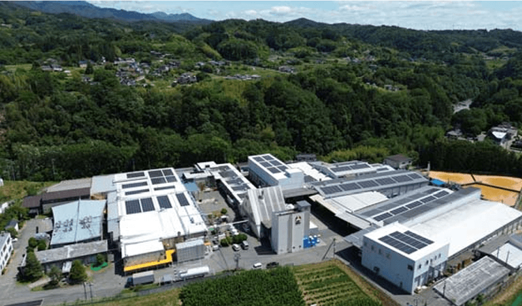 旭松⾷品、本店・天竜工場に自家消費型太陽光発電を導入　主力工場にも計画