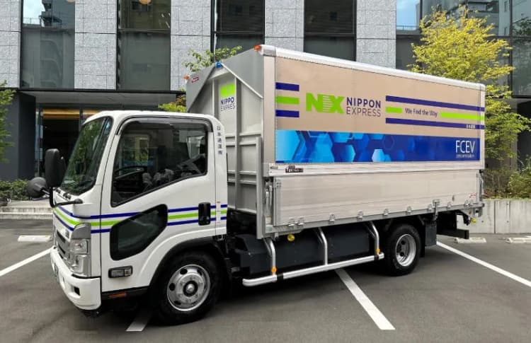 日本通運、水素燃料電池トラックを初導入　23年度末までに20台に