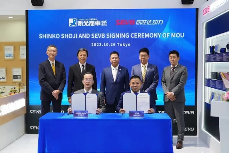 新光商事と中国SEVBが協業　日本の産業機械のゼロカーボン化目指す