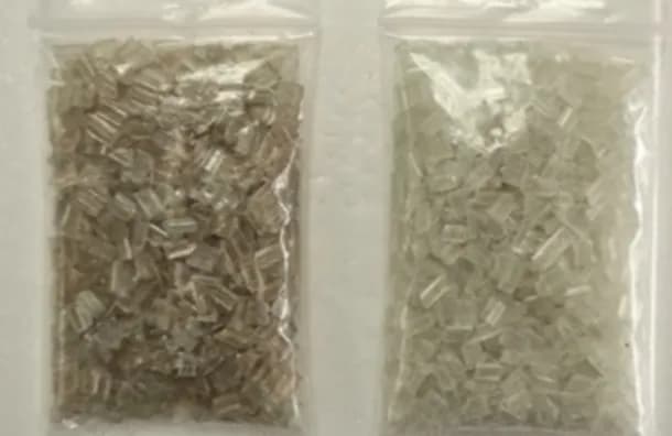 再生PSペレット化、不純物を取り除くリサイクルシステム構築
