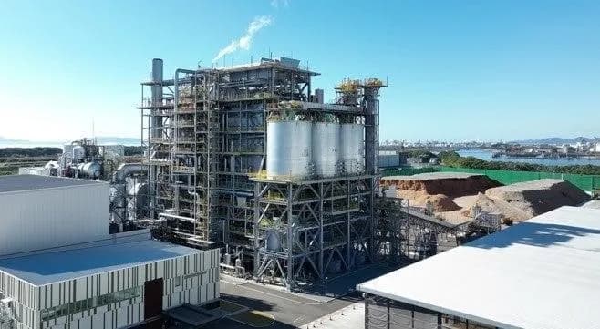 大阪ガスら、姫路でバイオマス発電所の運転開始　国内最大級7.5万kW