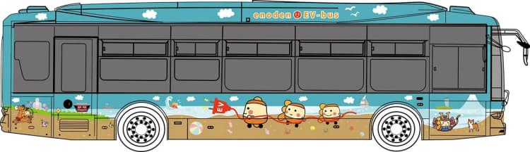 江ノ電バス、藤沢・鎌倉地域初のEV路線バス導入　3月下旬に運行開始