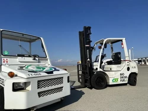 豊田通商ら、中部空港の作業車にバイオ燃料を供給　実証開始