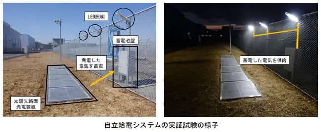 JR東海、路面設置の太陽電池とEV廃バッテリーで自立給電の実証へ
