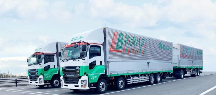 センコー、W連結トラック拡充・100編成へ　さらなるCO2削減図る