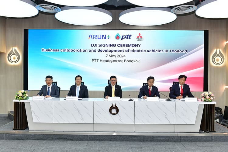 三菱自動車ら、タイ石油公社らと電動車事業の協業検討を開始