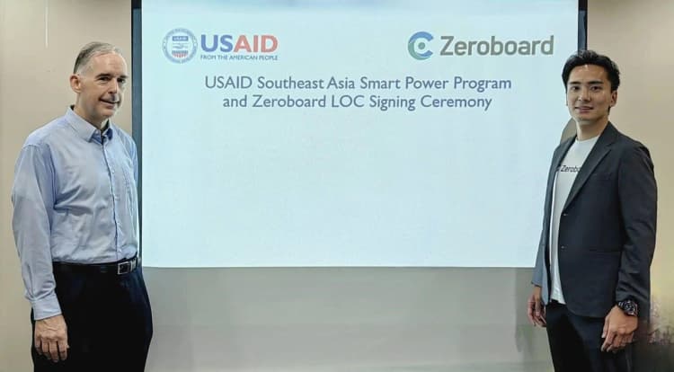 ゼロボード、米国国際開発庁と東南アジアの脱炭素化支援でLOC締結