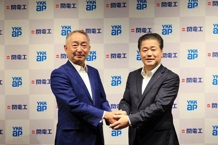 YKK APと関電工、BIPV共同開発へ　ペロブスカイト実証などを実施