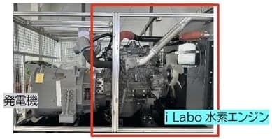 水素エンジン実用化へ、JR東海とi Laboが電力供給の性能試験を開始