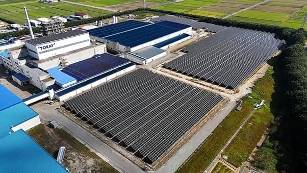 東レ、石川工場に5MW太陽光導入　オンサイトPPAで自家消費