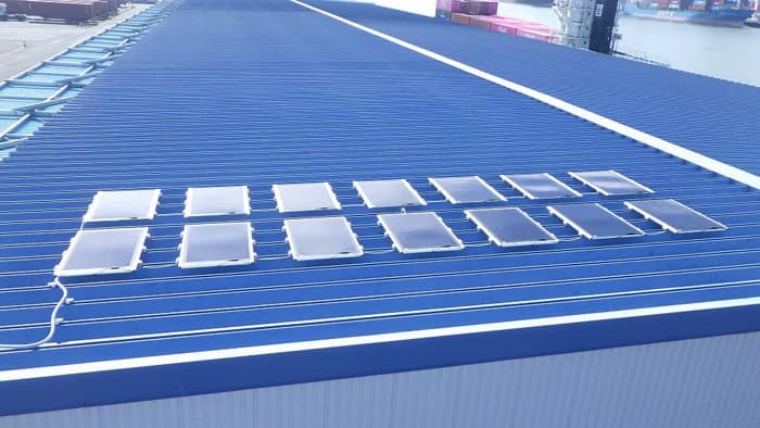 積水化学、港沿岸部施設でペロブスカイト実証　塩害による劣化などを検証
