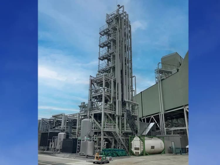 三菱重工、発電所の排ガスからCO2を回収　パイロットプラントを本稼働
