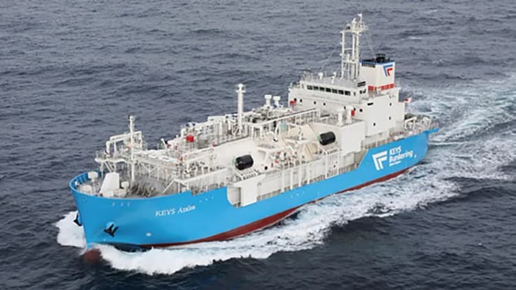 三菱重工グループら、舶用LNGエンジン向けメタン排出抑制装置　実証開始