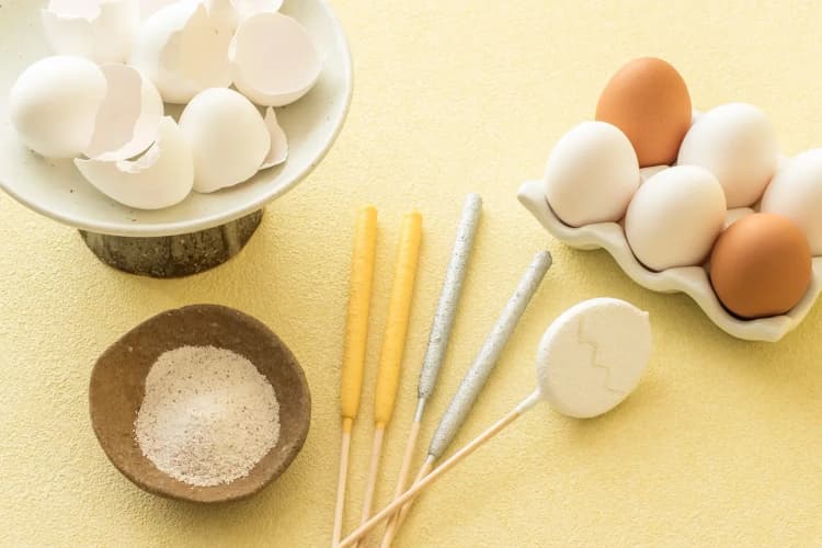 卵の殻が持つ可能性に着目、サステナブルな手持ち花火を製作