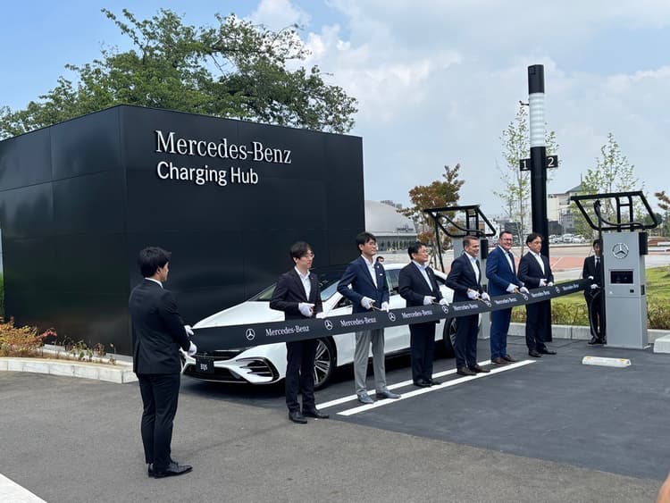高級車の垣根を超えて　メルセデス・ベンツがつくる「みんなの」EV充電所