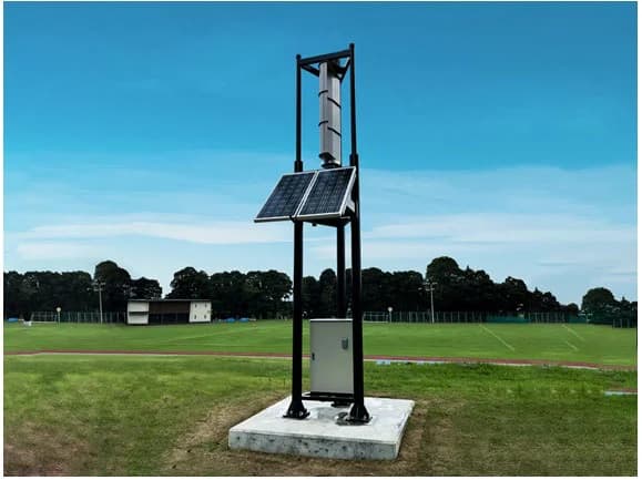 プロペラのない小形風力発電機を普及へ　チャレナジーとマクニカが業務提携