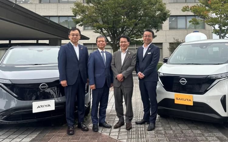 京都府京田辺市と同志社大、日産と連携強化　脱炭素化・防災力強化にEV活用