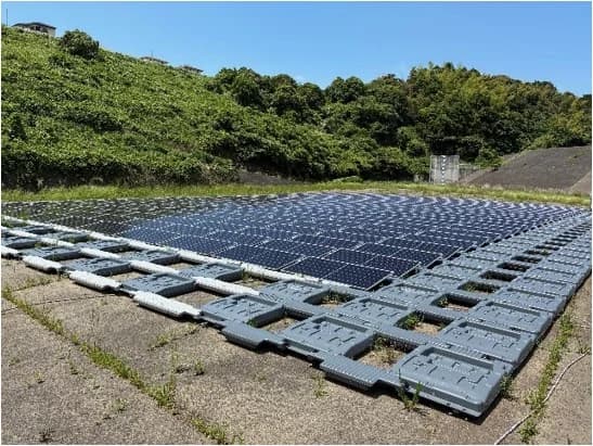 清水建設、横浜市の雨水池で水上ソーラー　PPAでみなとみらいに電力供給