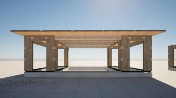 三井ホームグループ、北海道産材やCLT材で「木造交番」　5軒新築に着手　