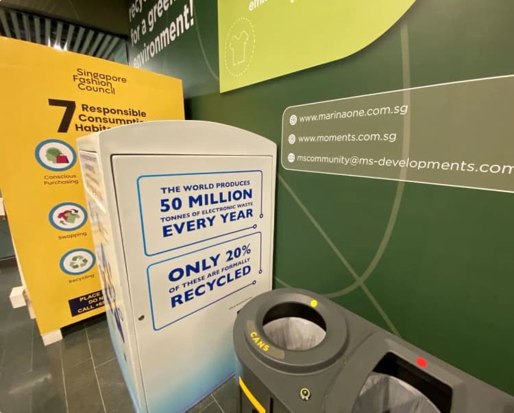 「街中ボックス×アプリ」で進むシンガポールのE-waste回収モデル