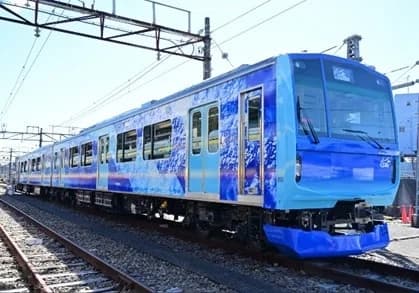 日本初「水素電車」27年度運行へ　JR東日本の水素1％宣言、街づくりにも
