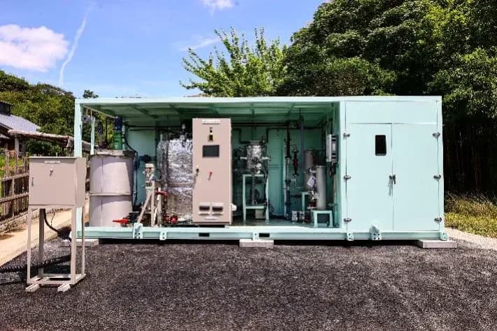 食品残渣から肥料・電気・熱を生成　和歌山市、道の駅に新バイオガスプラント