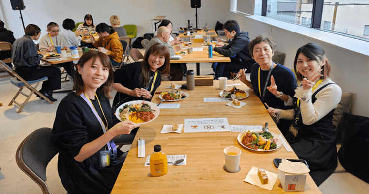 1日出社イベントで部署内外の交流活性化 昼開催で時短社員含め誰もが参加しやすく