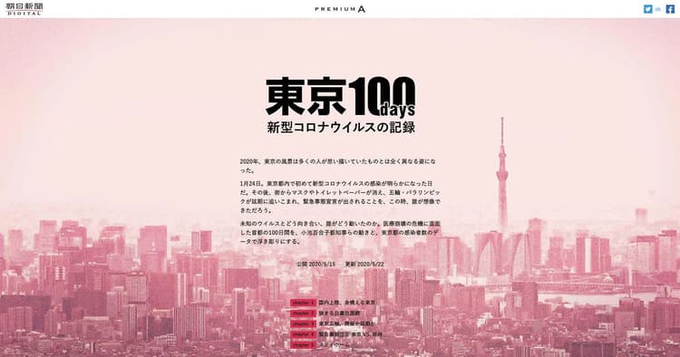 確かな情報を世界観とともに届ける報道デザイン