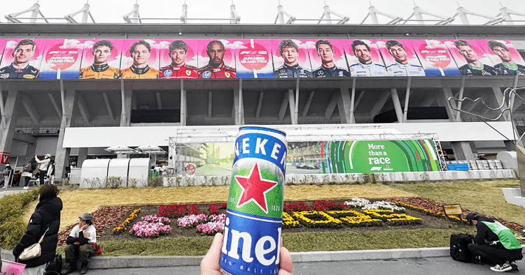 ビールメーカーがF1大会で届けた体験設計