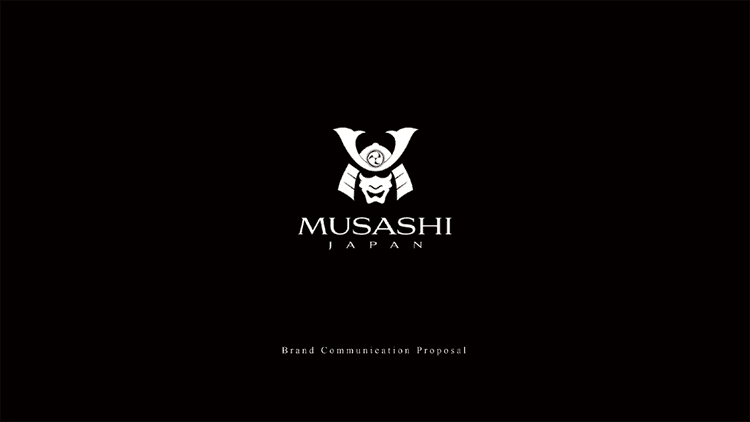 TAIMATSU「 MUSASHI JAPAN『Road to SHOGUN』」の企画書/マッキャンエリクソン