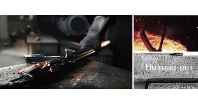 武器を素材にリサイクル「THE HUMANIUM METAL INITIATIVE」ほか