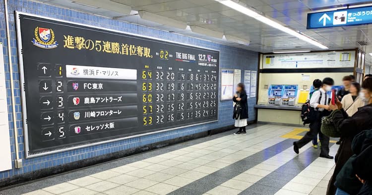 超絶技巧な『アナログ』サイネージ