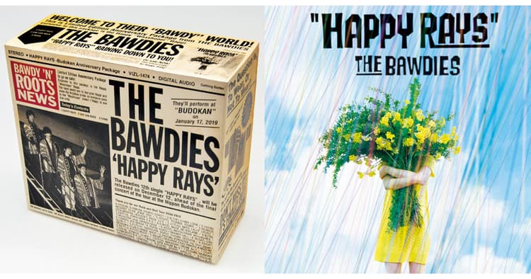 THE BAWDIESの新譜、『はじめて万博』フリーペーパー他のデザイン