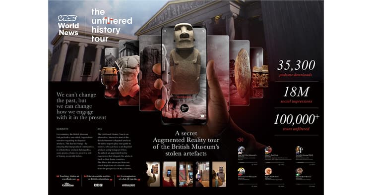 展示品の異なる側面をあらわにした「The Unfiltered History Tour」