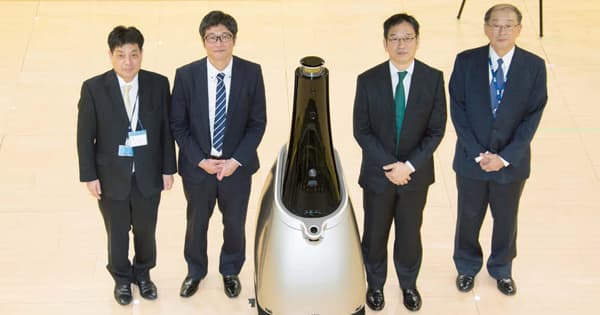 AI監視カメラを搭載した警備ロボットのプレス見学会に潜入