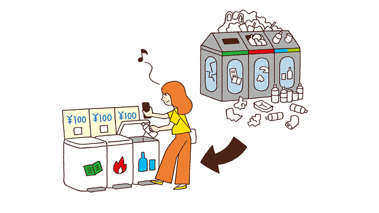 お金を払ってゴミを捨てたいワタシ