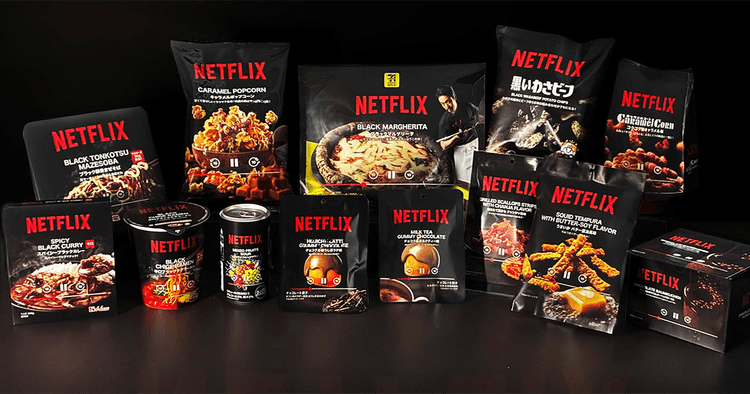 Netflixコラボ商品を26種発売 若年層の新規開拓や来店促進を目指す
