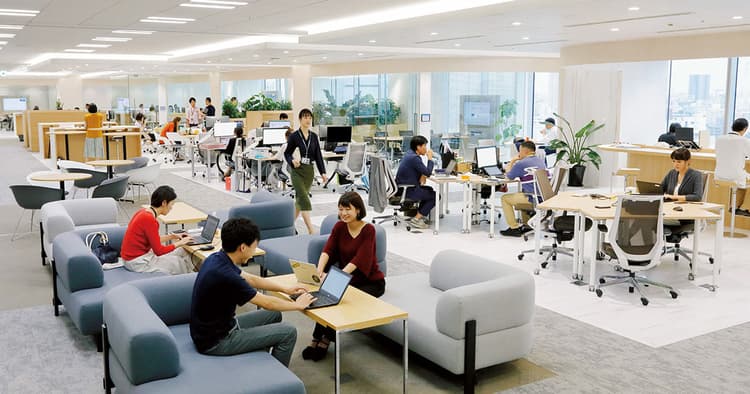 社員の働きやすさを最優先!USEN-NEXT HOLDINGSの新オフィス