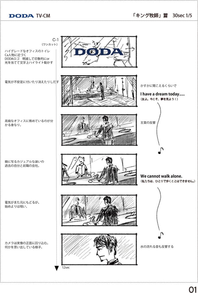 鏡を通して向かい合う自分自身