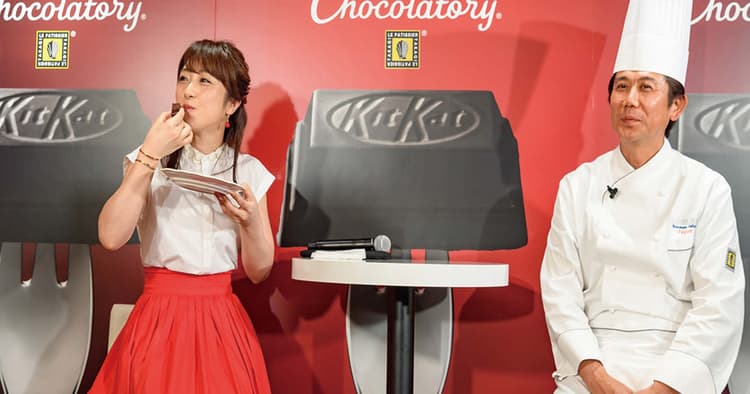 キットカットショコラトリー銀座本店がリニューアル 国内外の来店者向けの新商品も