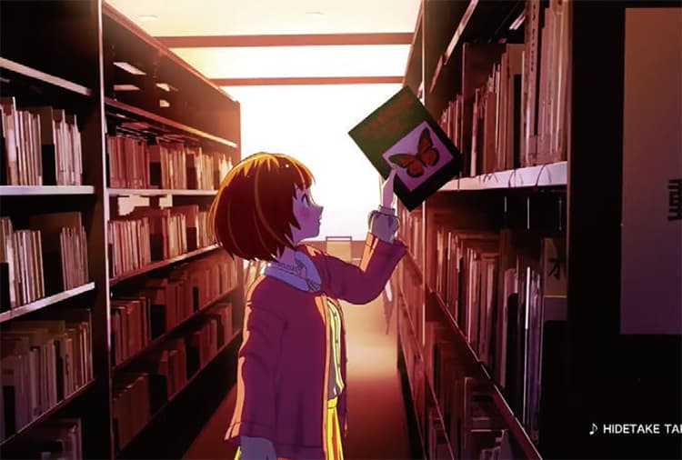自然との共生をテーマにアニメでアピール