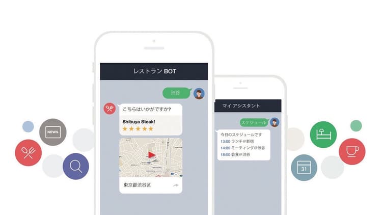 フェイスブック、LINEが相次いで参入 対話アプリ「ボット」で顧客対応