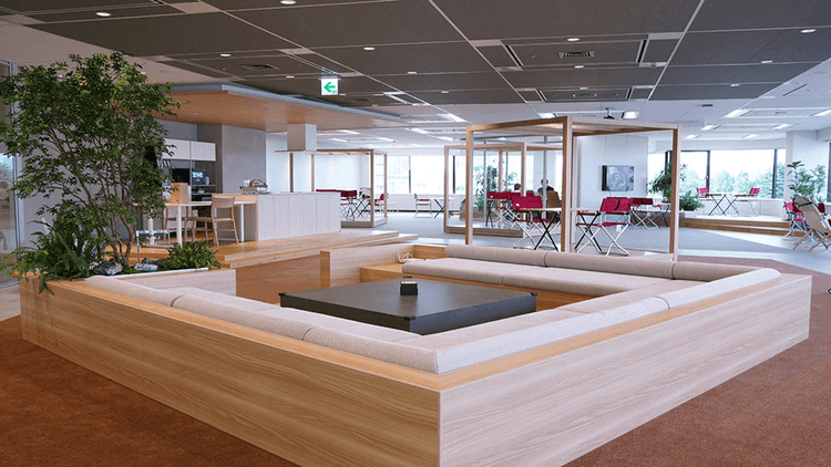 “社員のあそび場”をつくり出す LIXIL Advanced Showroomのオフィス